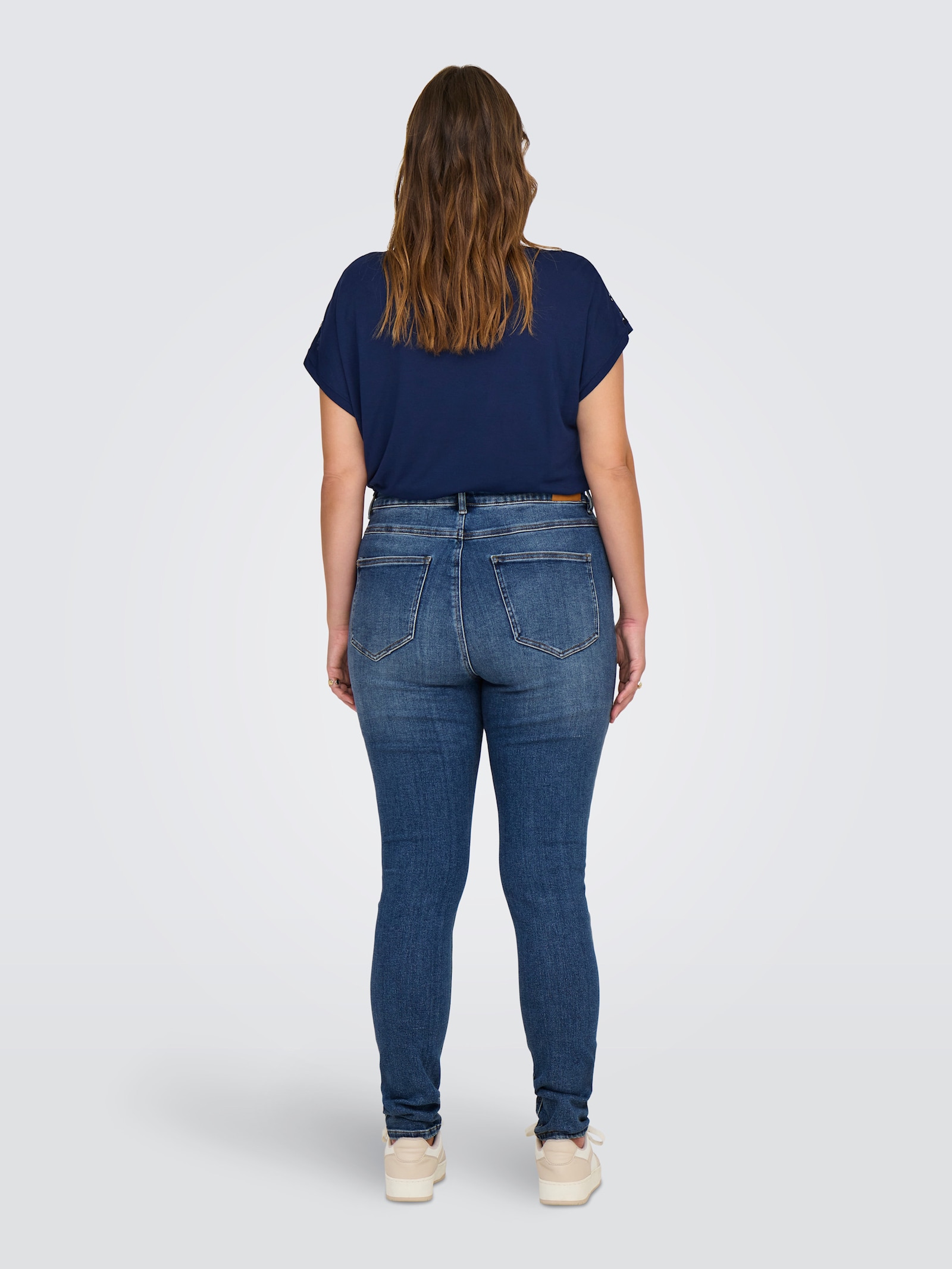 ONLY CARMAKOMA Skinny-fit-Jeans - medium blue denim