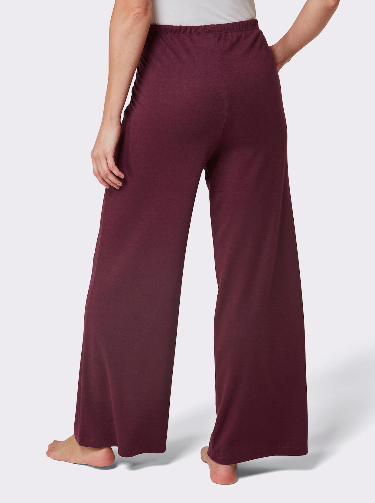 feel good Broek - bordeaux