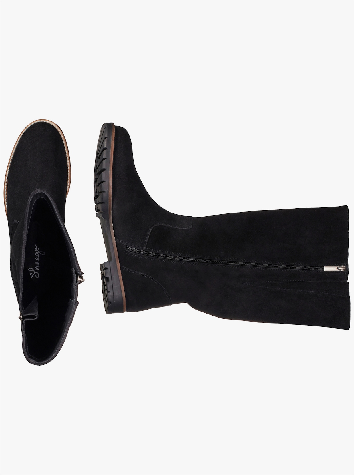 sheego Weitschaftstiefel - schwarz