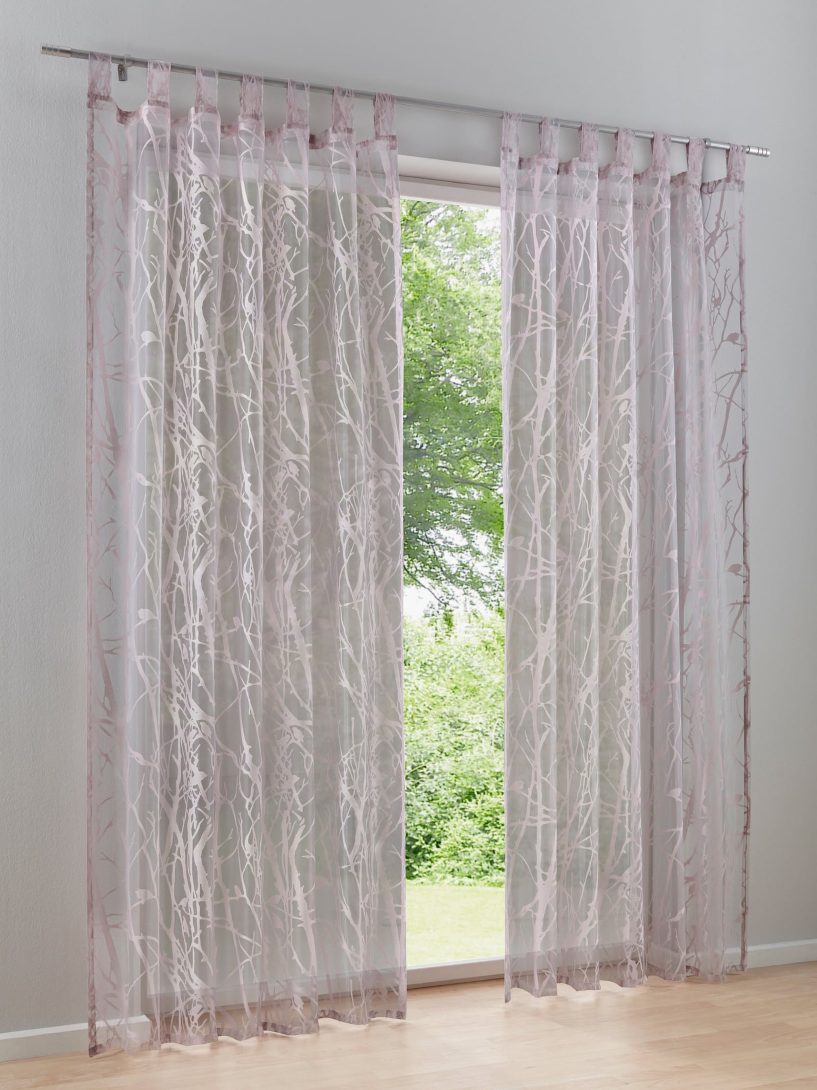 heine home Dekorační záclona - slézová