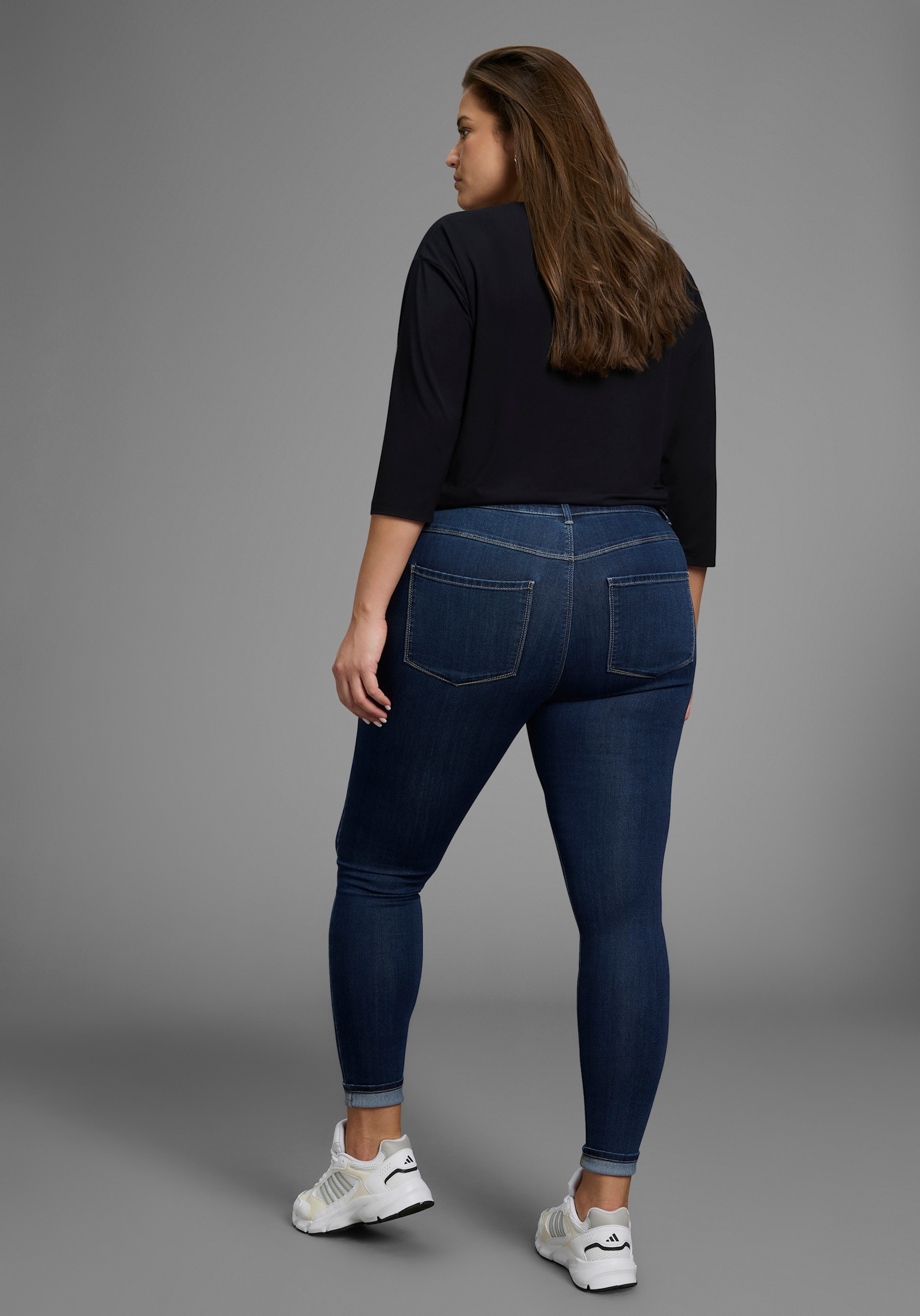 ONLY CARMAKOMA Skinny-fit-Jeans - medium blue denim
