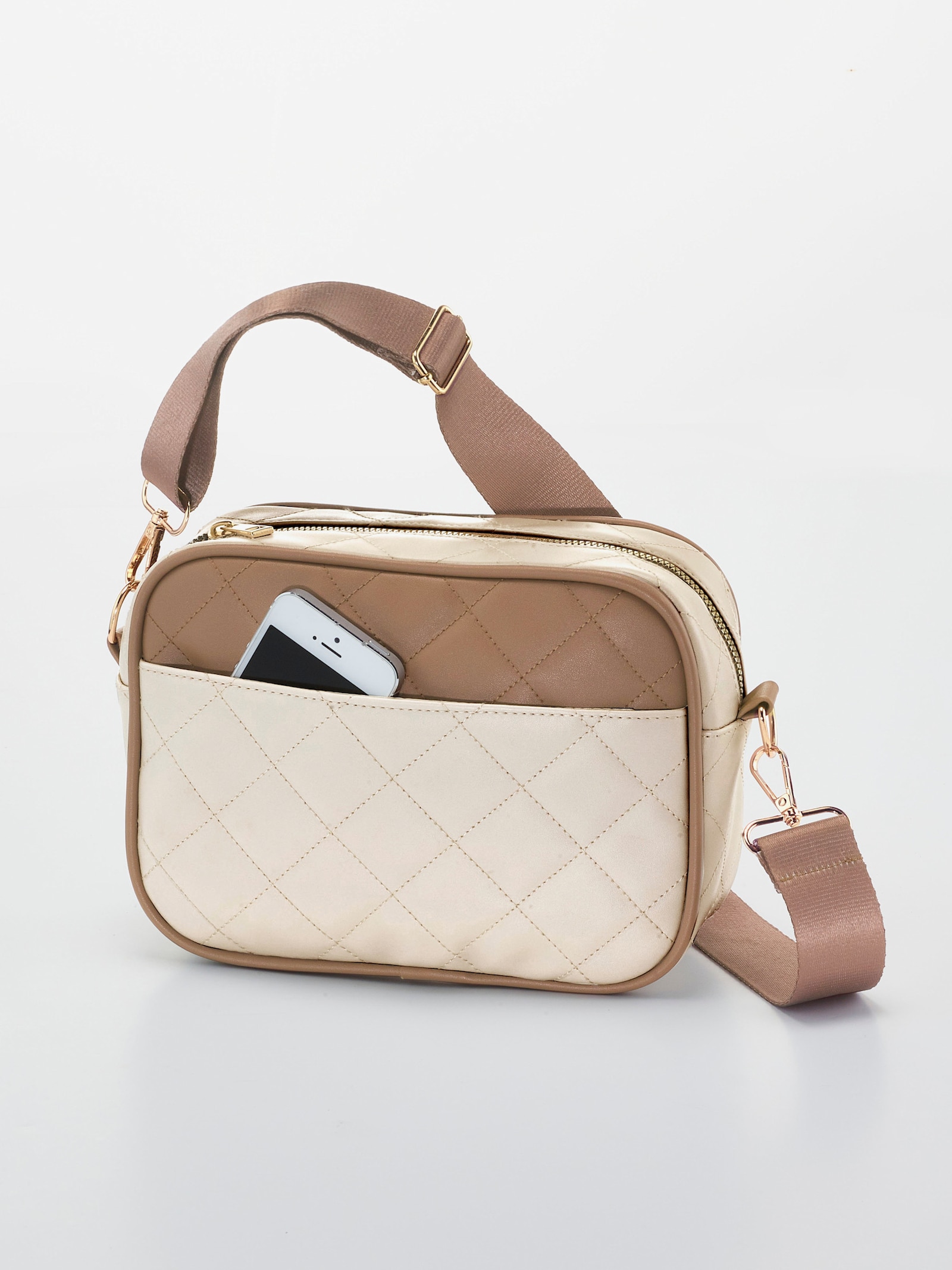 Handtasche - beige