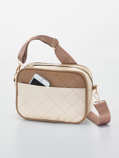 Handtasche - beige