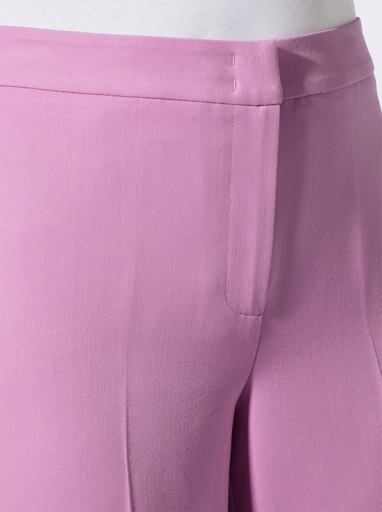 Bügelfaltenhose mit Formbund - orchidee