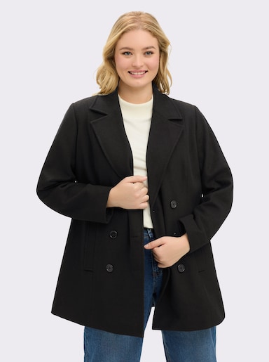 sheego Cabanjacke - schwarz
