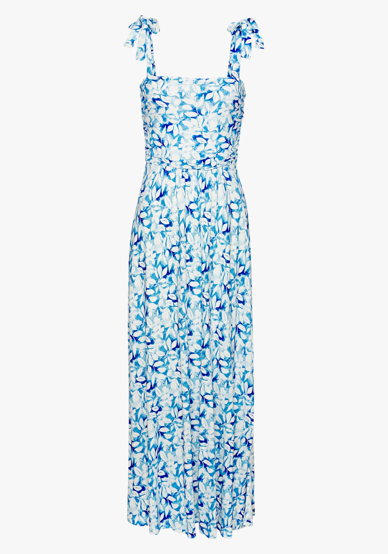 Vivance Maxikleid - marine-creme bedruckt