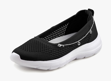 LASCANA Sneaker - zwart