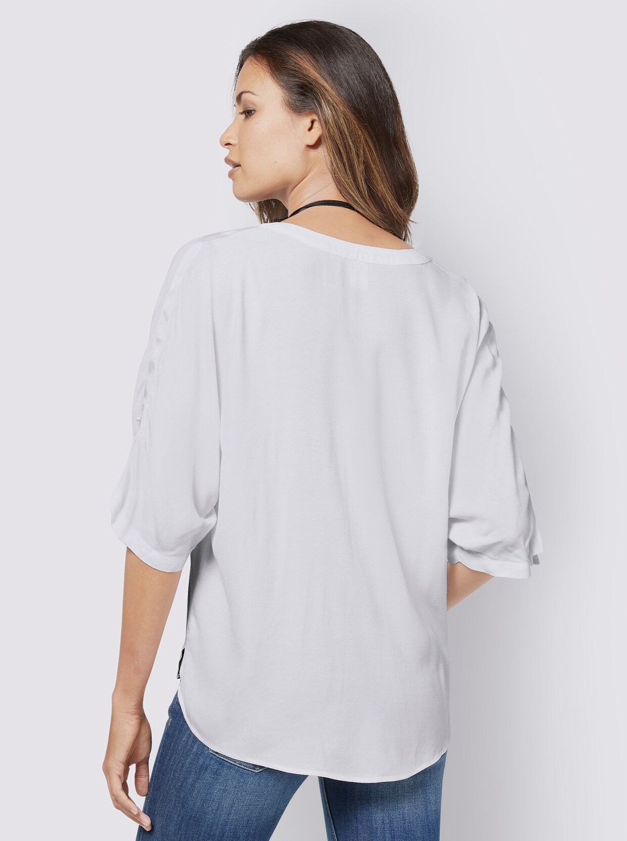 Comfortabele blouse - wit