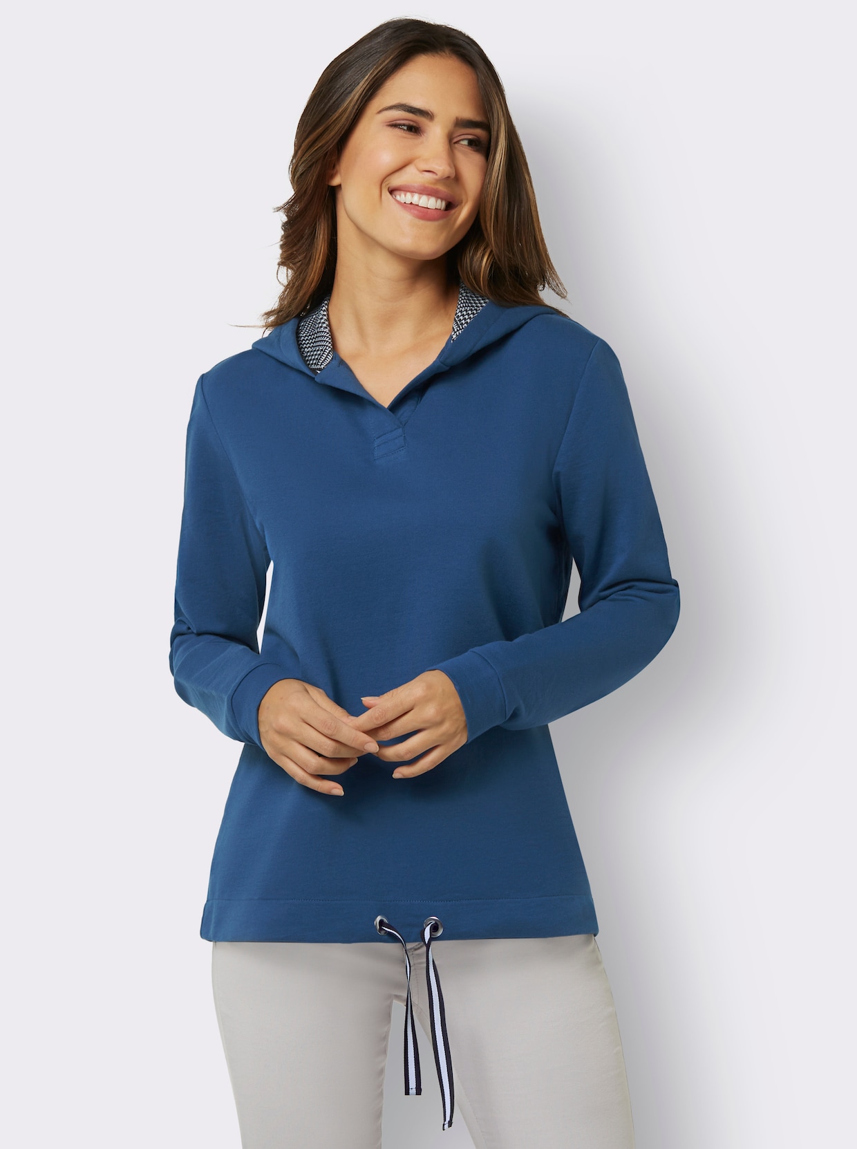Sweatshirt - jeansblauw