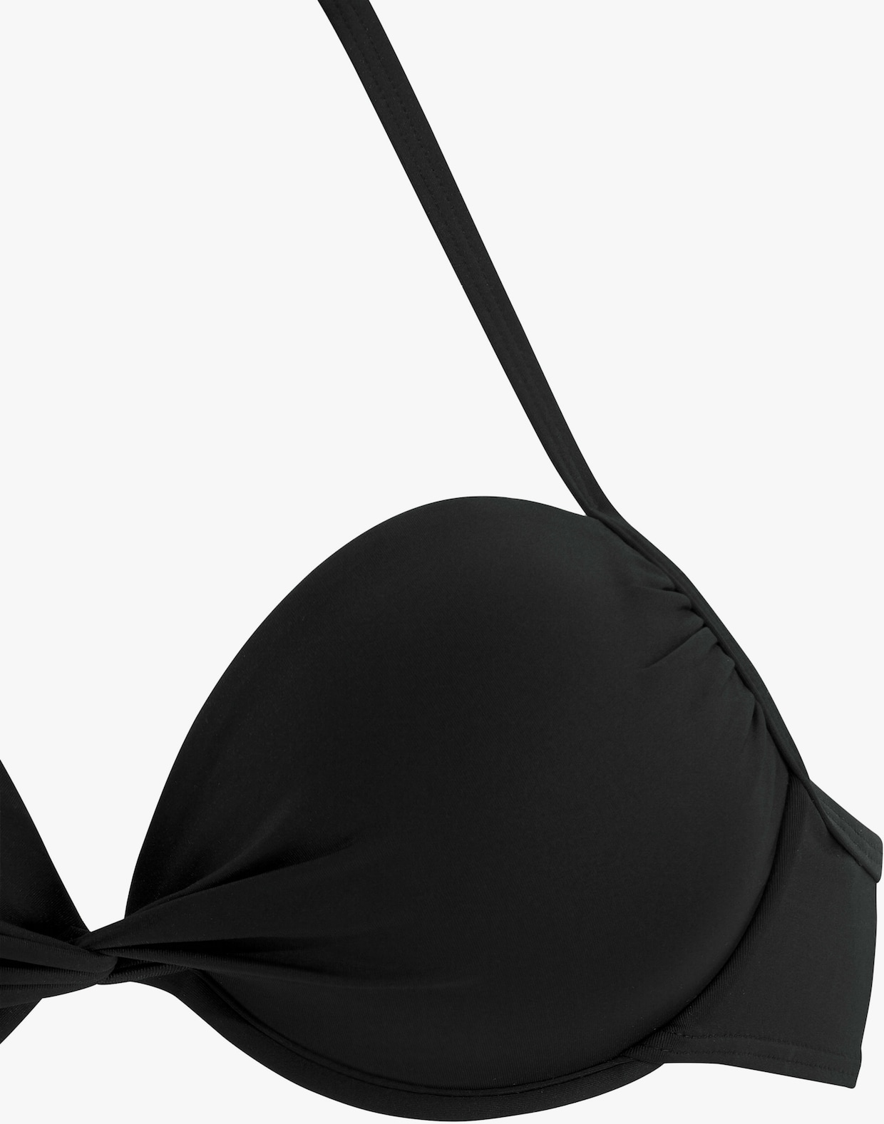 LASCANA Haut de bikini push-up - noir