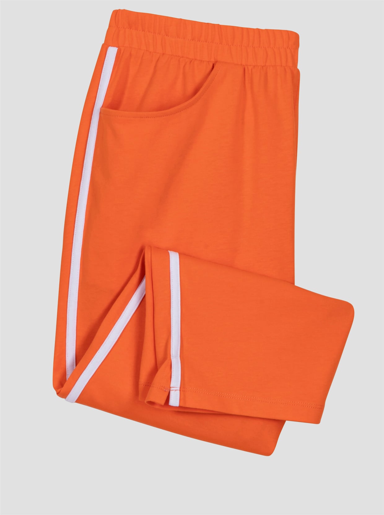 Capri kalhoty pro volný čas - oranžová