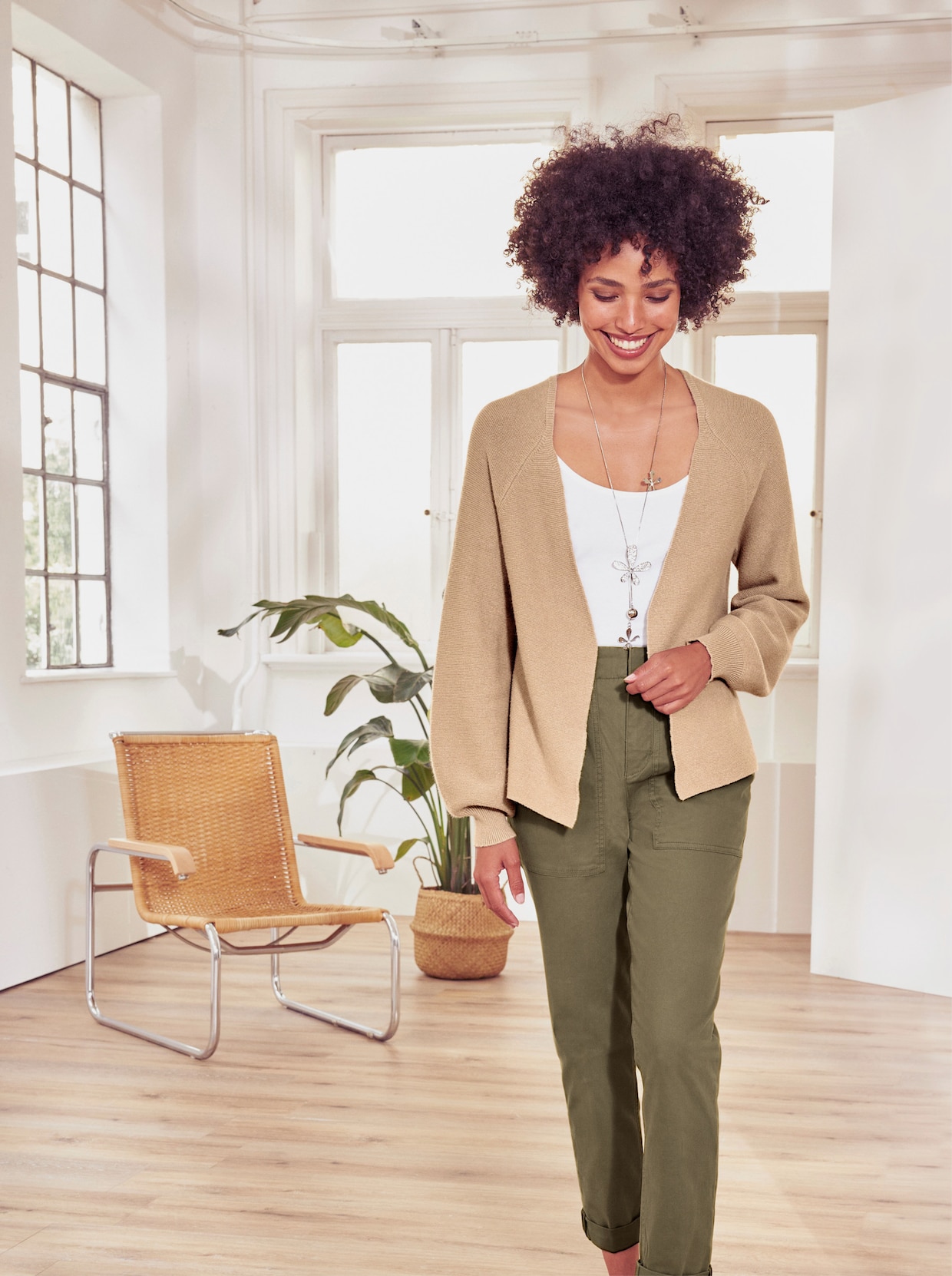 heine Cardigan - beige
