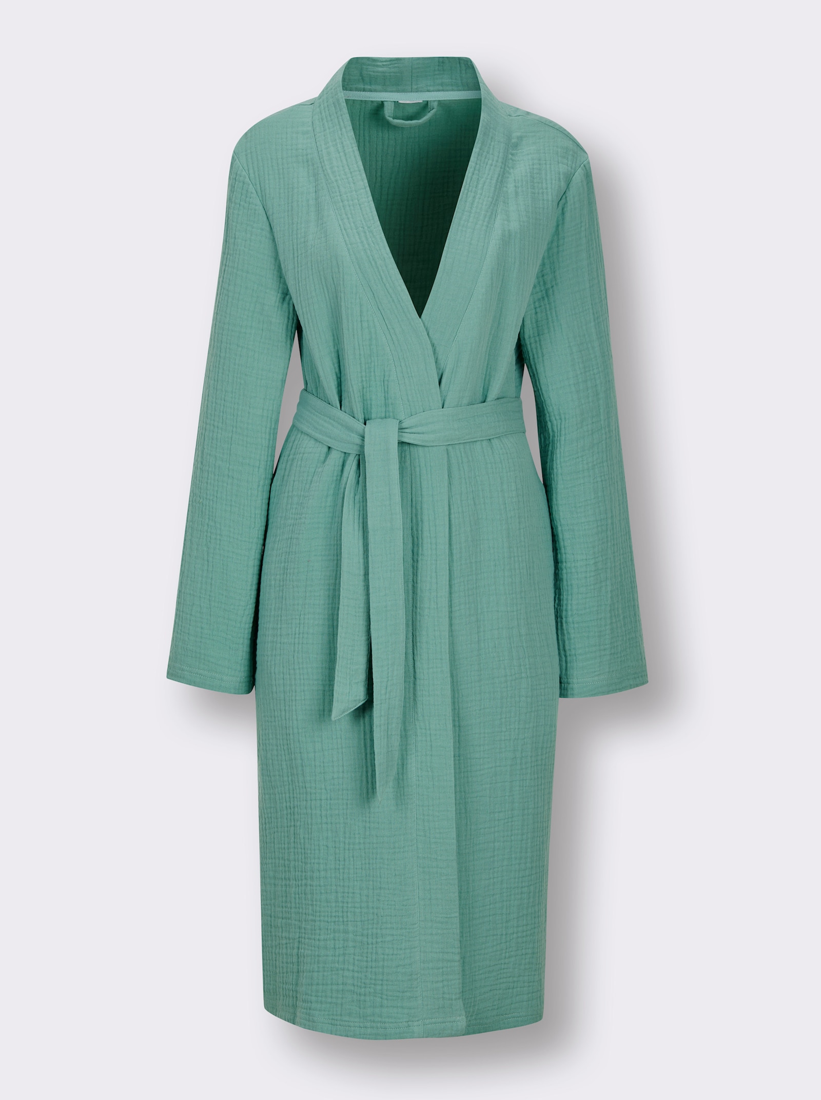 feel good Bademantel - salbei