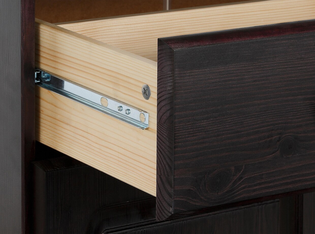 Home affaire Sideboard - dunkelbraun