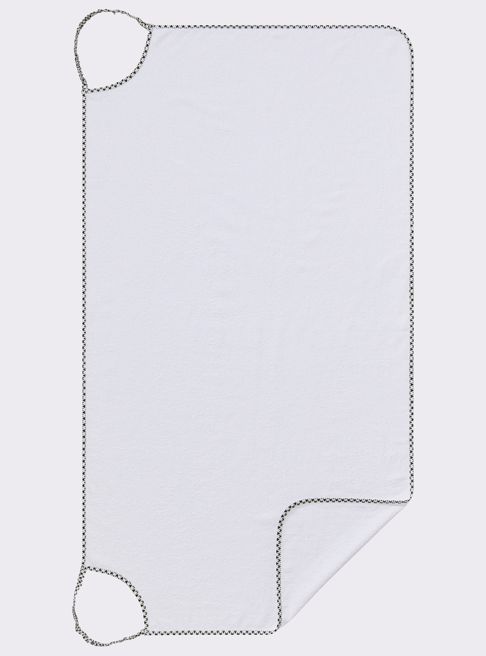 wäschepur Multifunktions-Badetuch - weiß