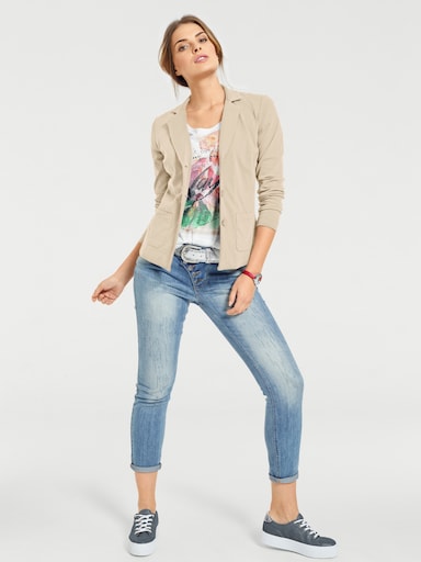 heine Jersey blazer - zand