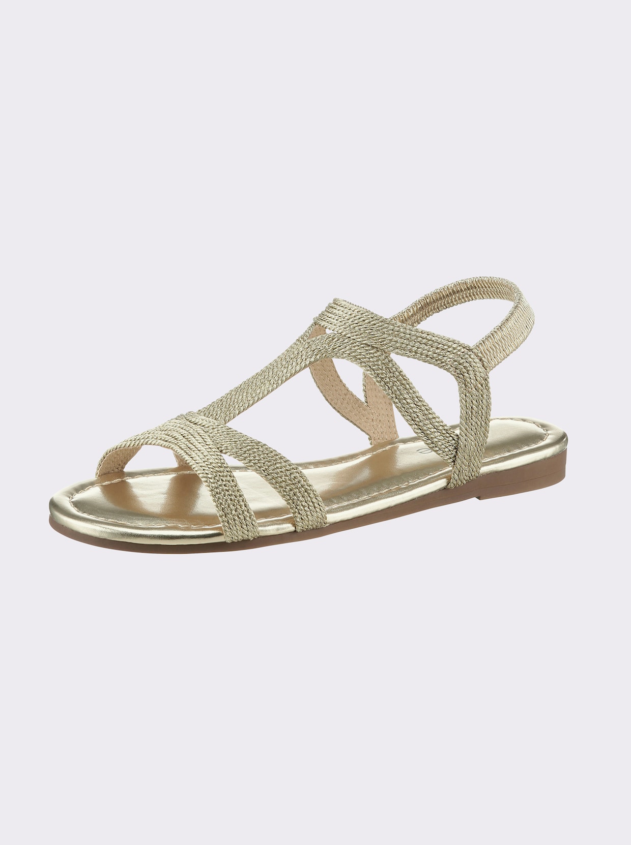 heine sandalen - goudkleur