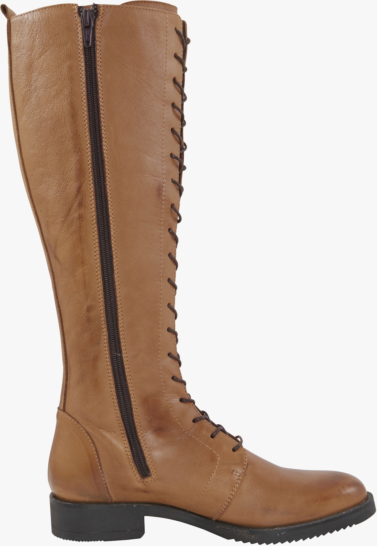 Andrea Conti Bottes à lacets - ambre