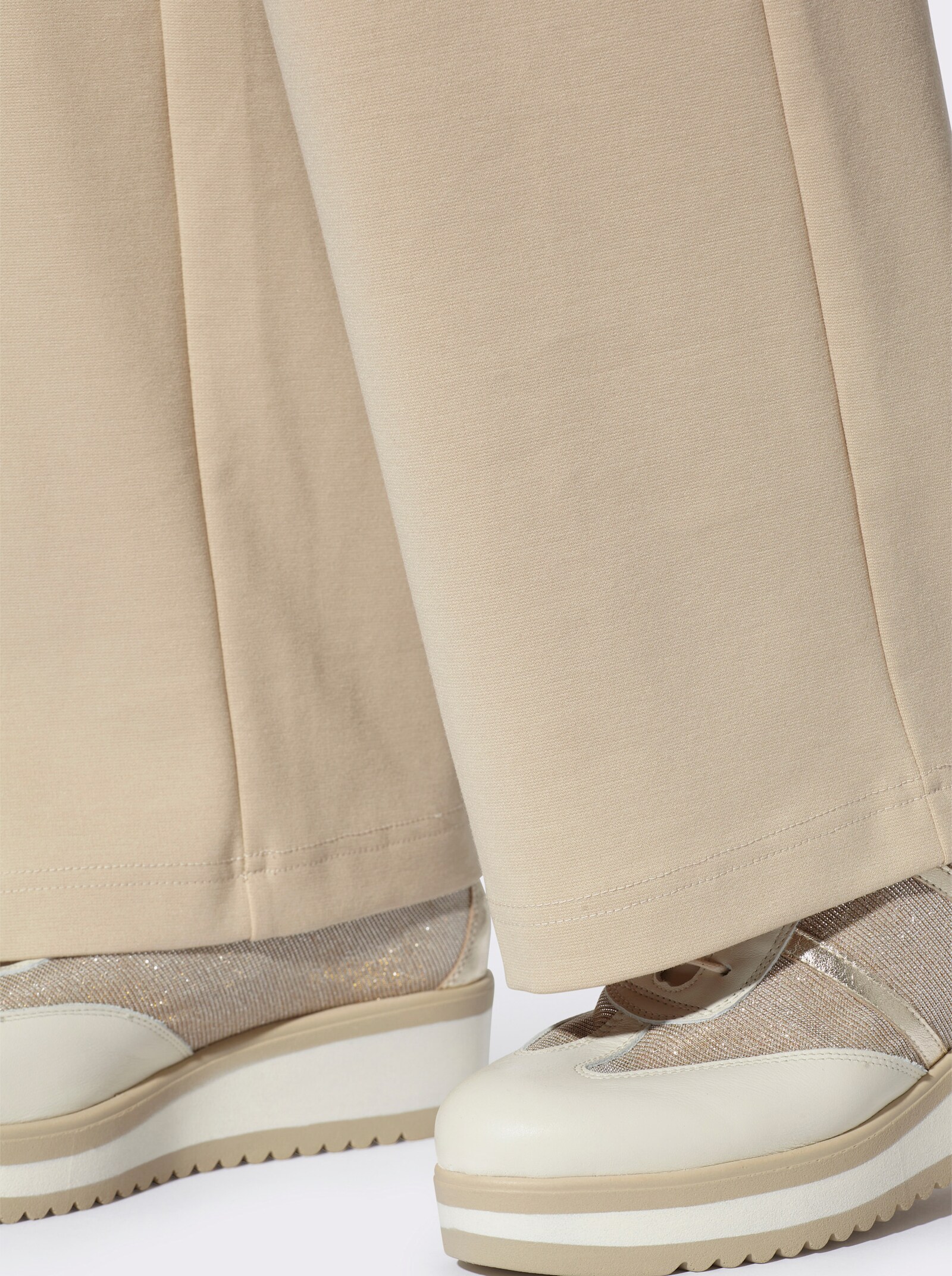 Schlupfhose aus Interlock-Qualität - sand
