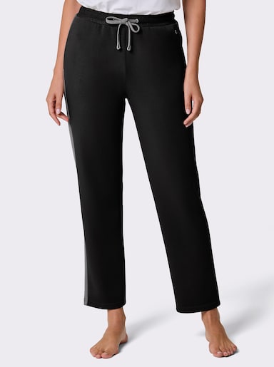CREATION L PREMIUM Modal-Mix-Hose - schwarz-steingrau