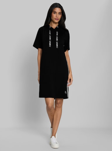 heine Sweatkleid mit Glitzer-Details - schwarz