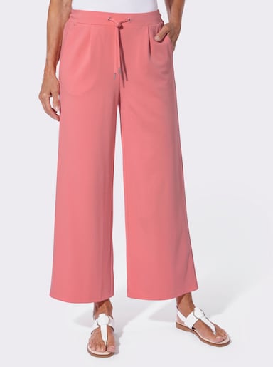 Jerseyhose in Culotte-Form - flamingo