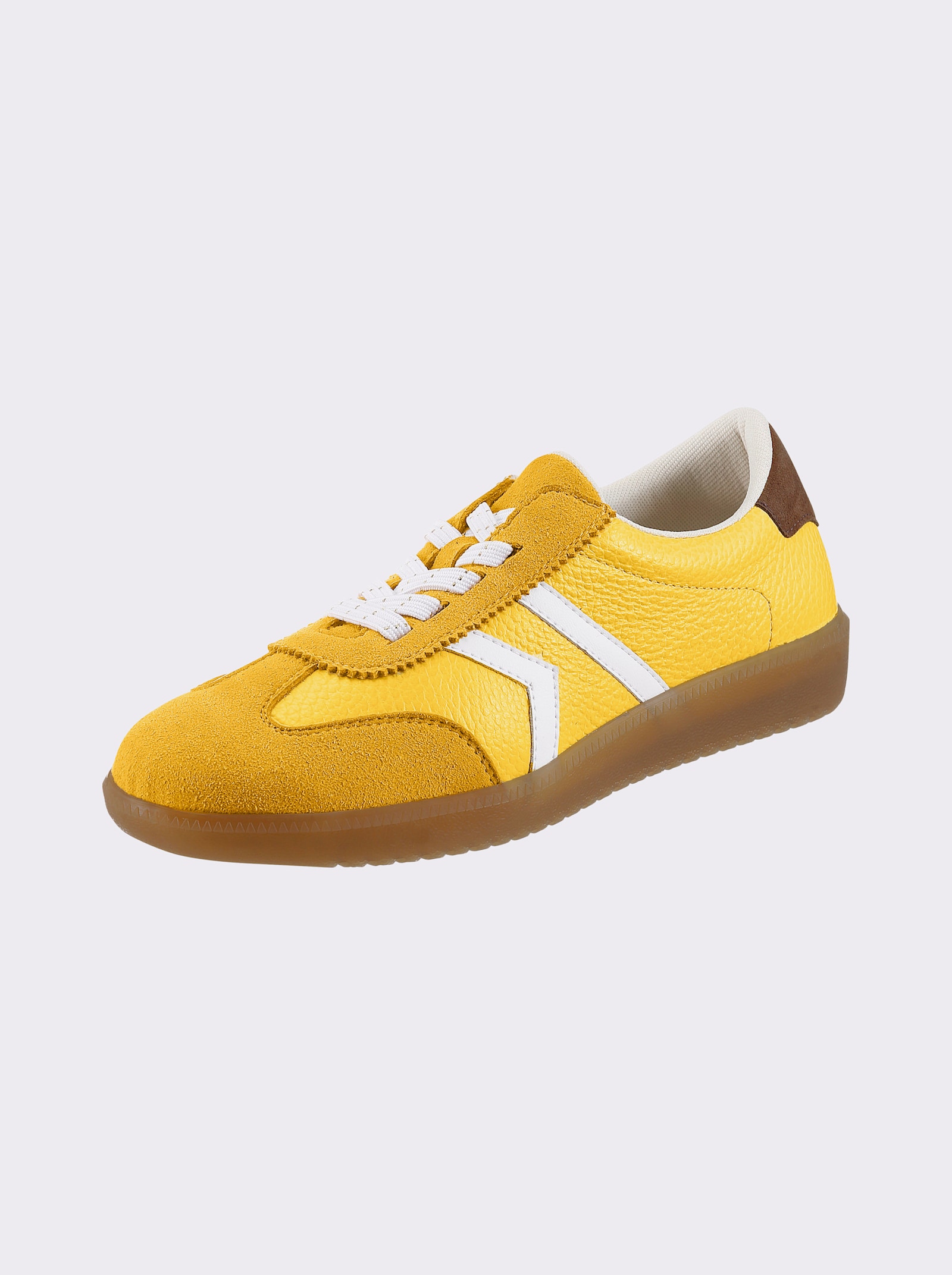 heine Sneaker - gelb-weiß