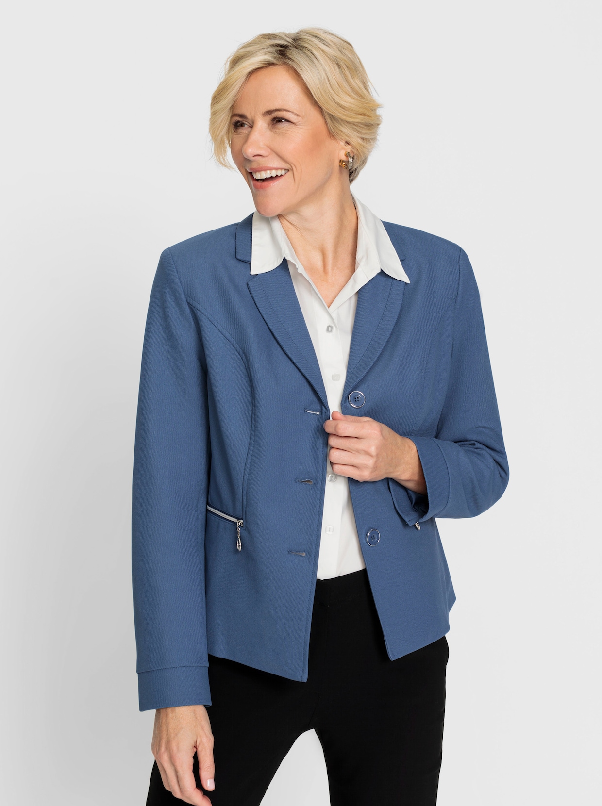 Blazer - jeansblau