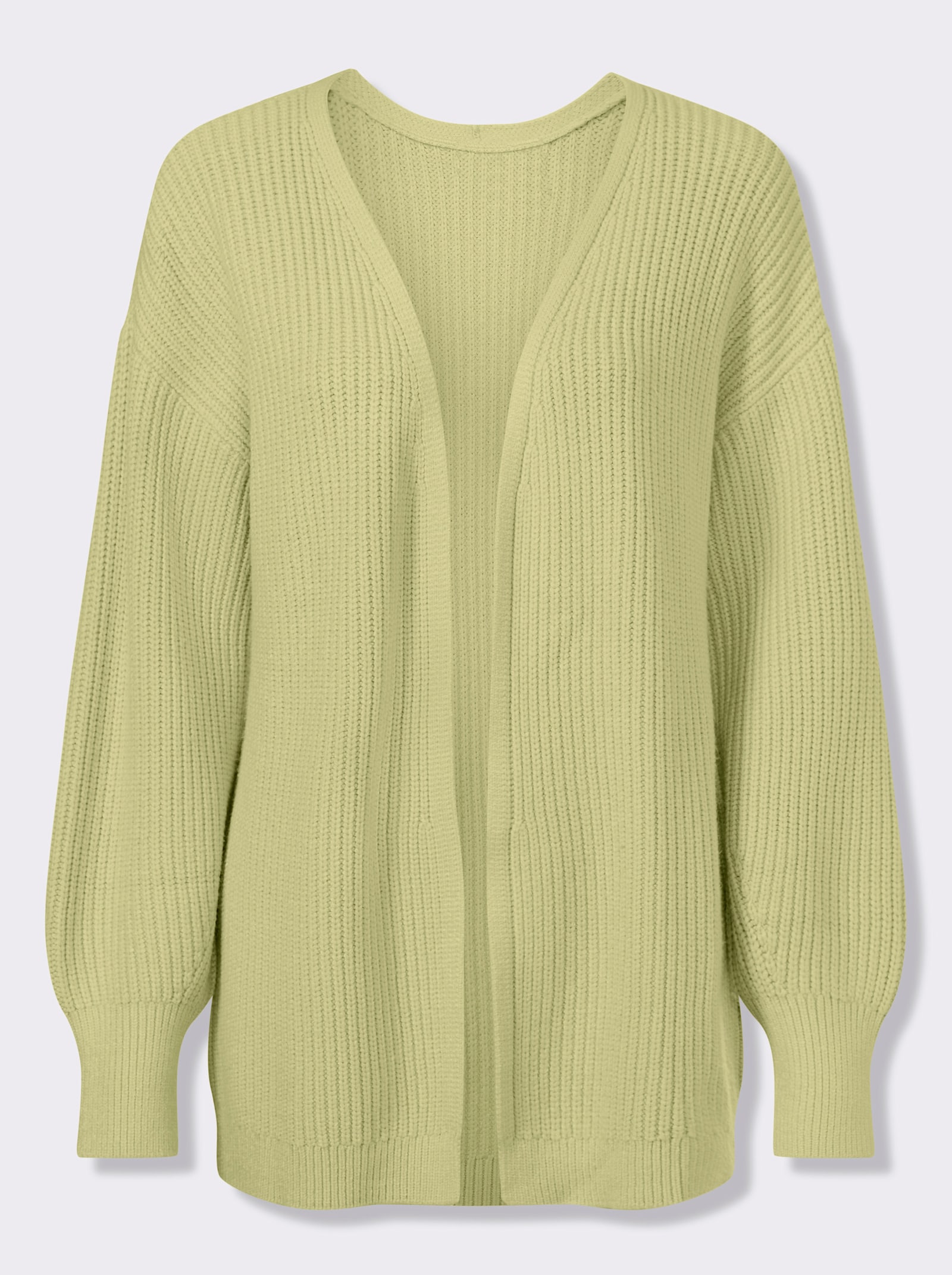 heine Vest in riblook - pistache