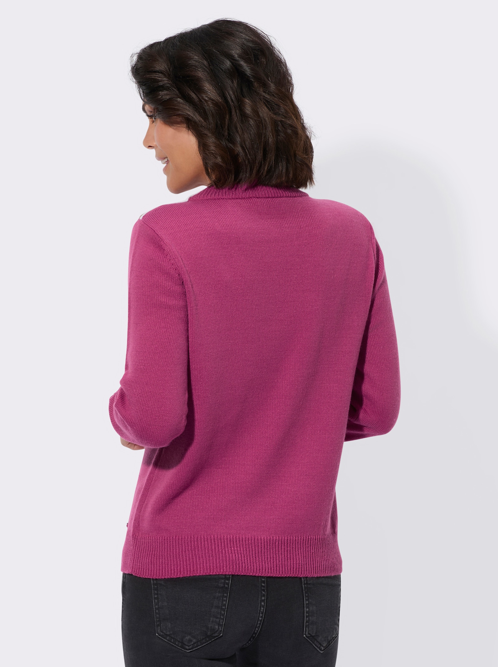 Pullover mit Rundhals-Ausschnitt - erika