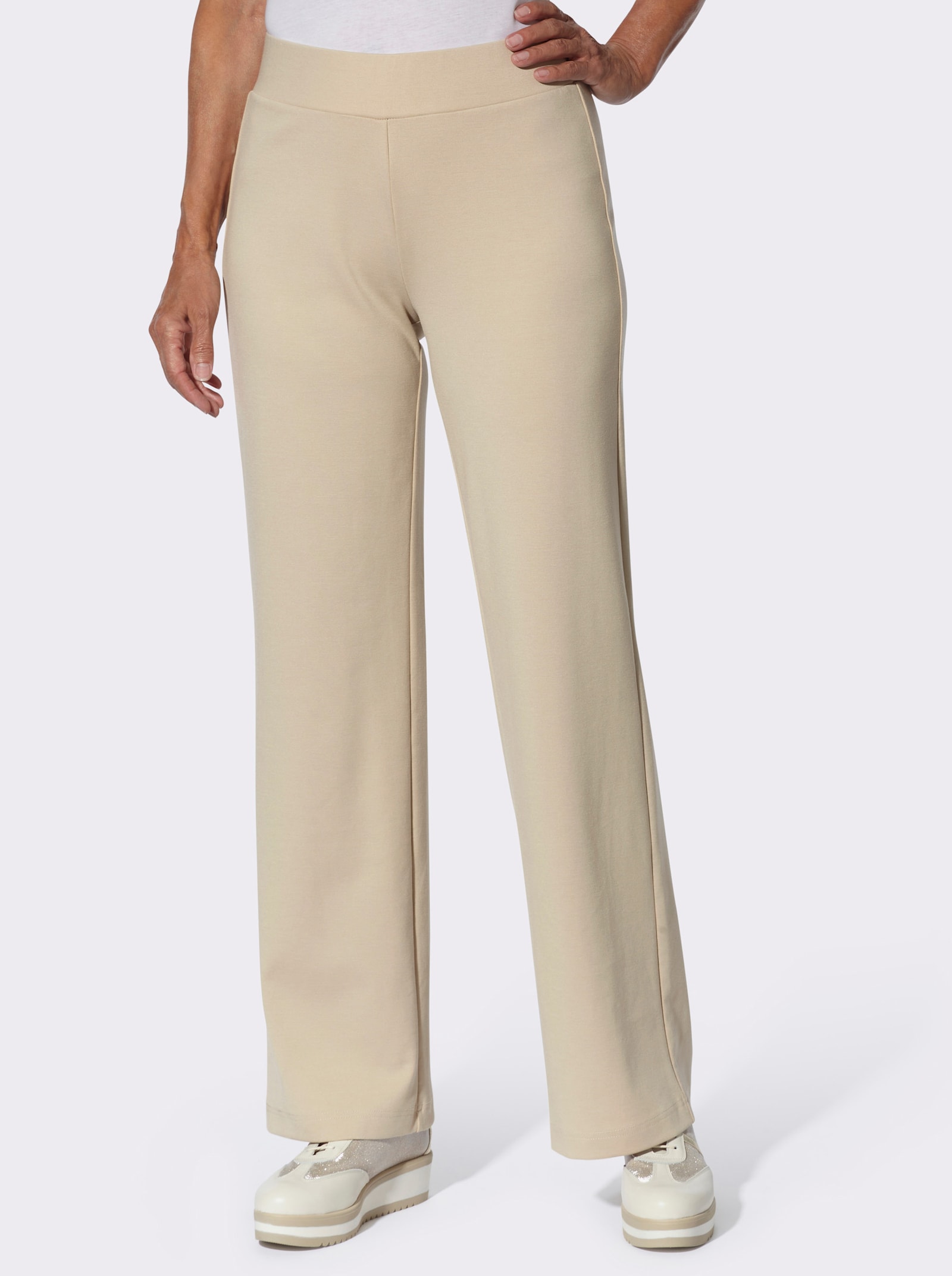 Schlupfhose aus Interlock-Qualität - sand