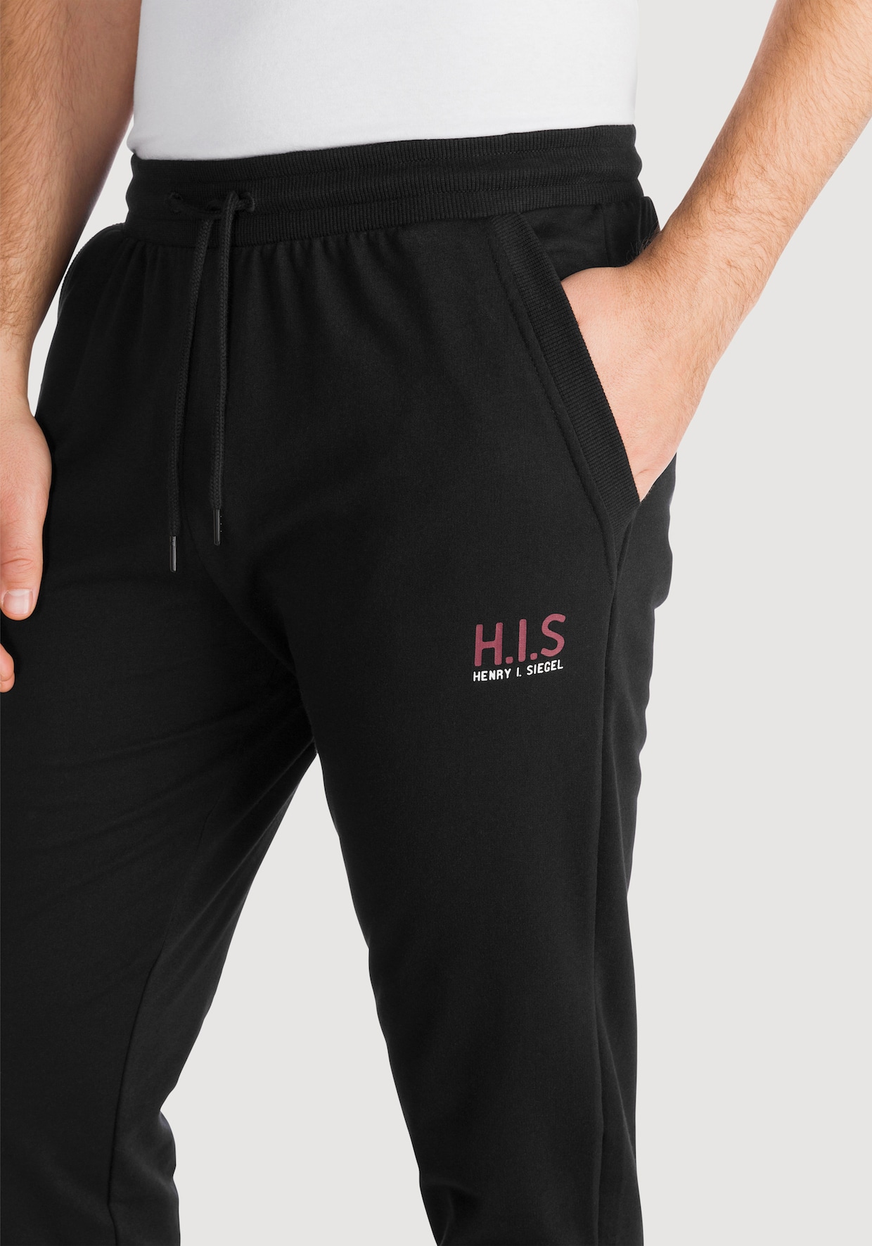 H.I.S Sweatbroek - zwart
