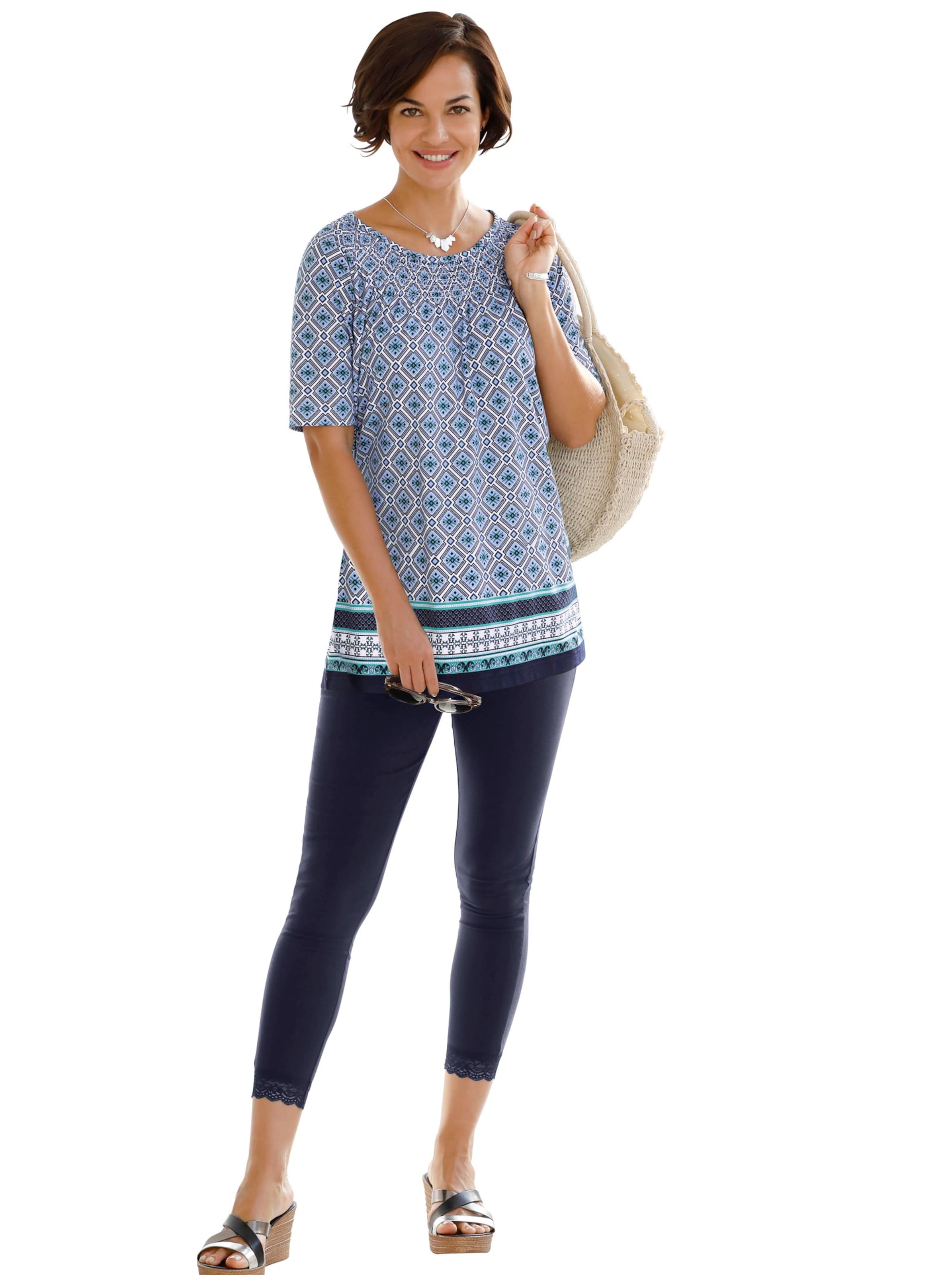 Shirt - blau-gemustert