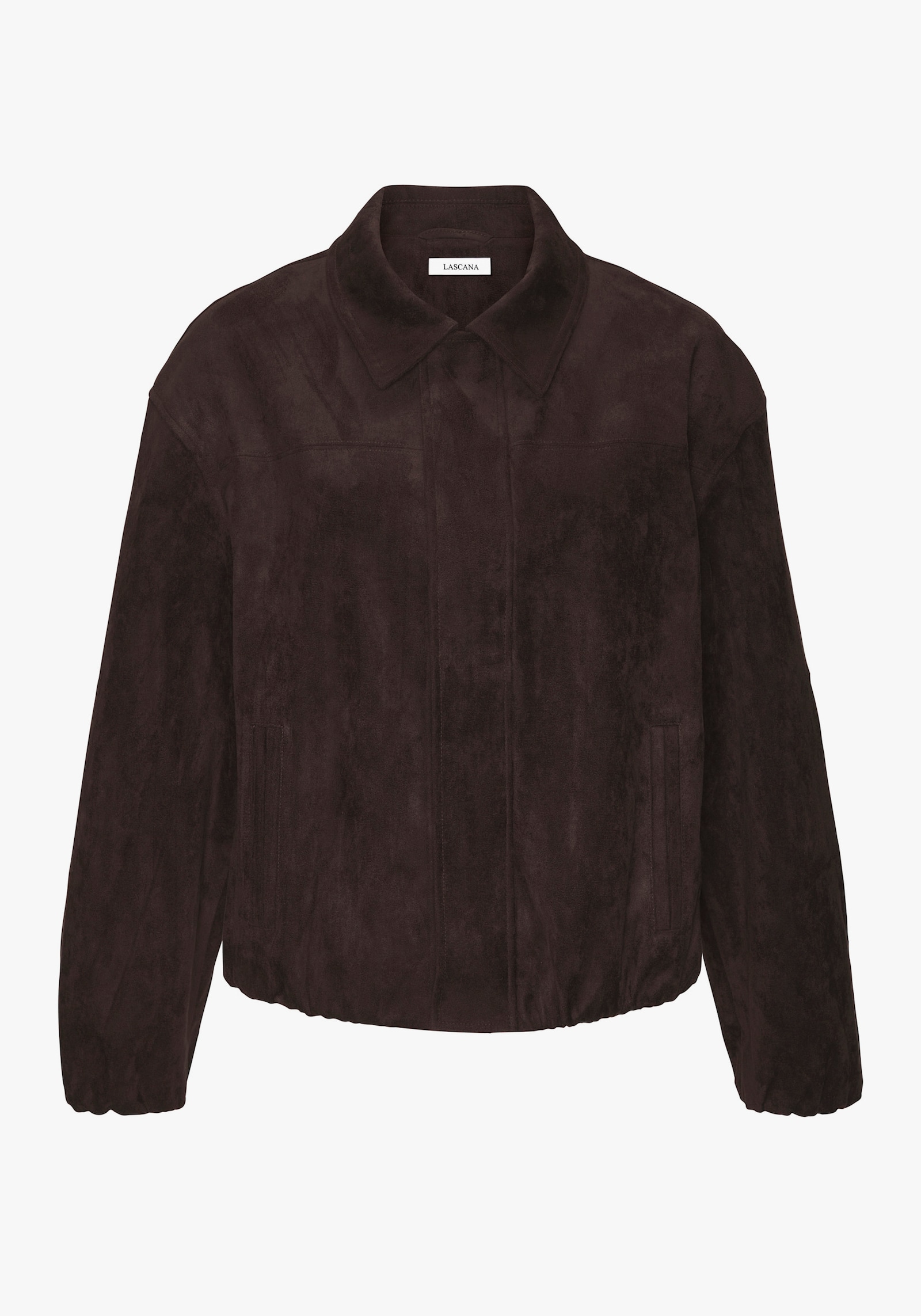 LASCANA Lederimitatjacke - braun
