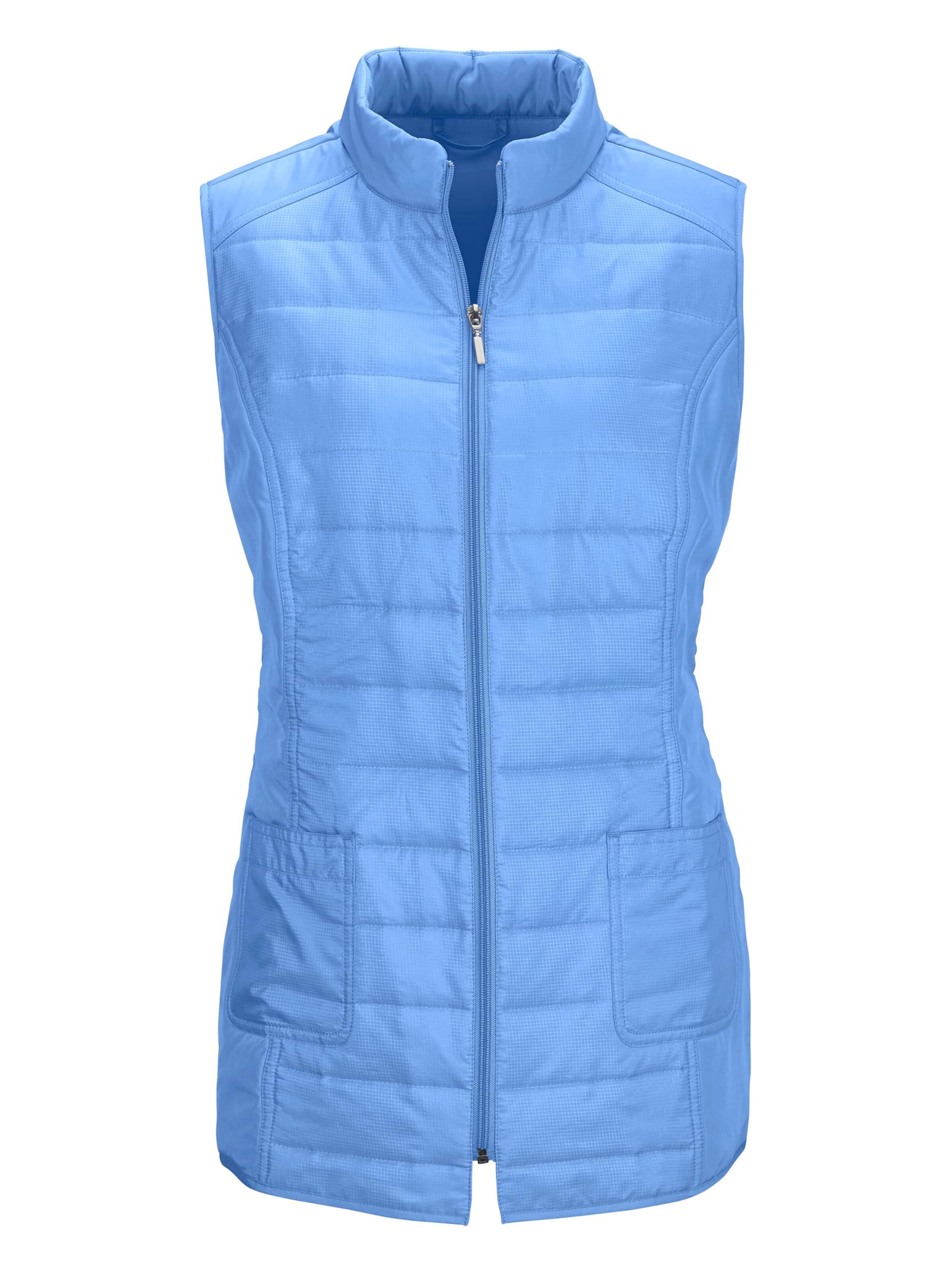 Steppweste - hellblau