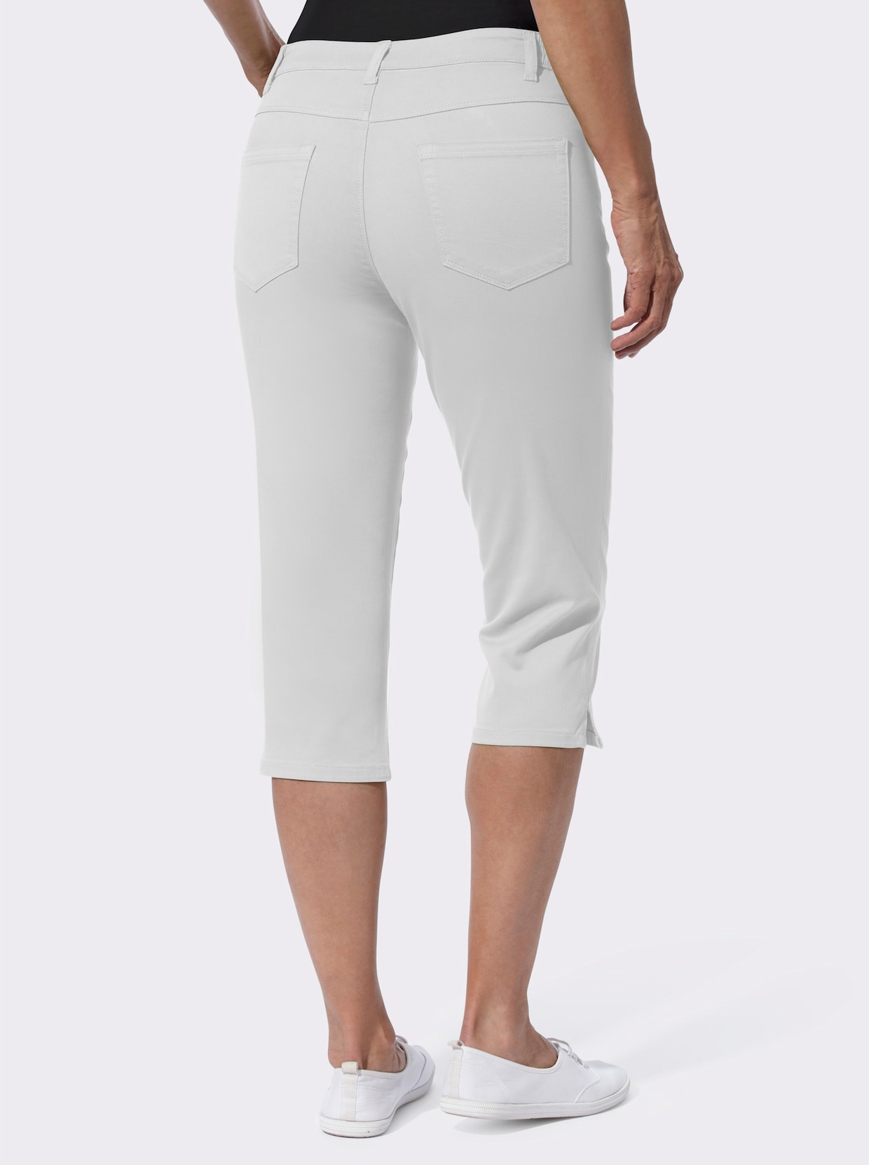 Capri-jeans - wit