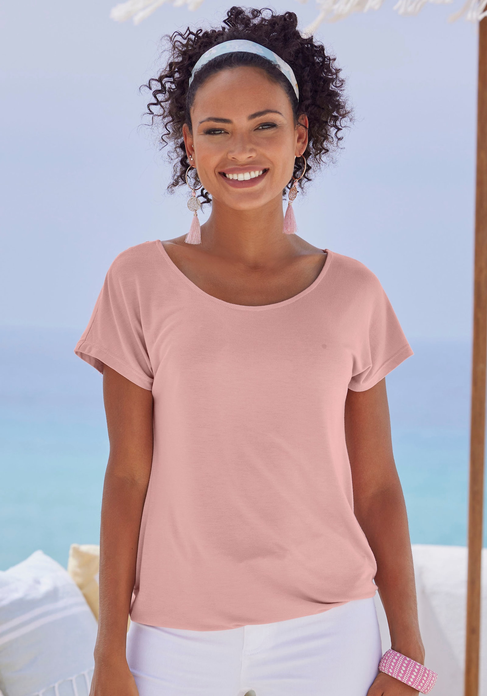 Vivance T-shirt à manches courtes - rose, mûre