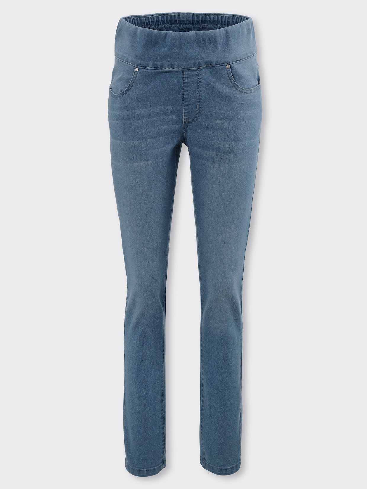 Jeans - blue-bleached