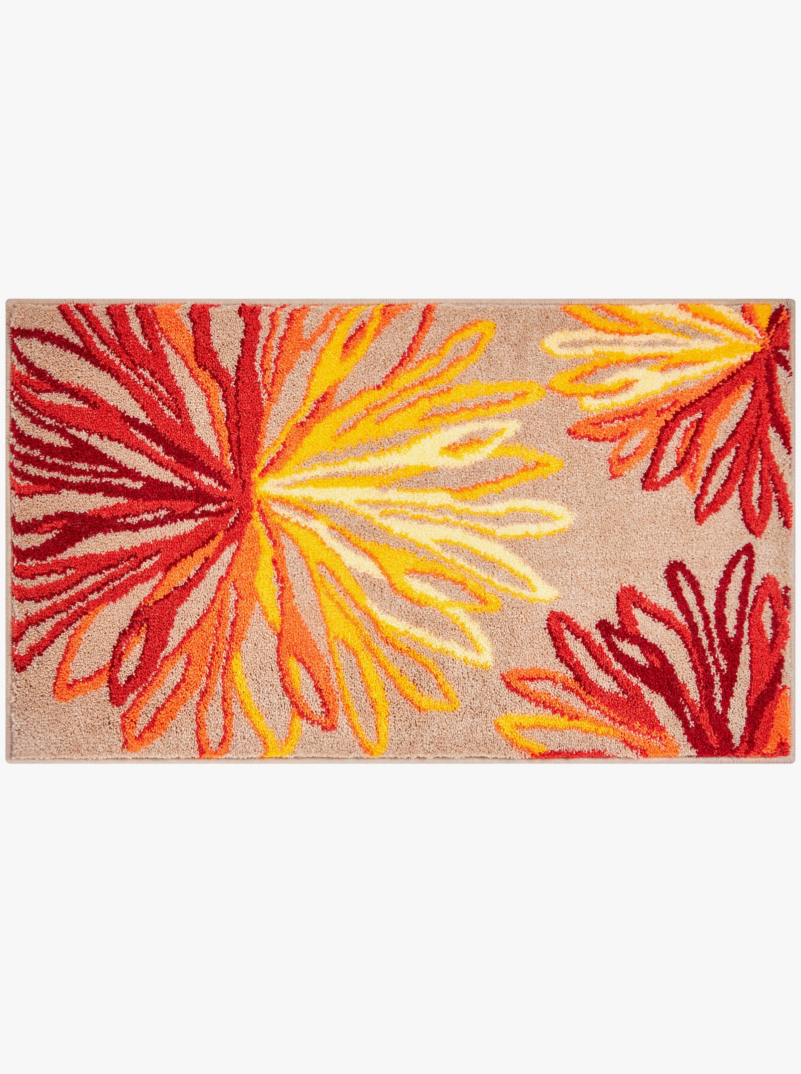 Grund Badematte - orange-beige