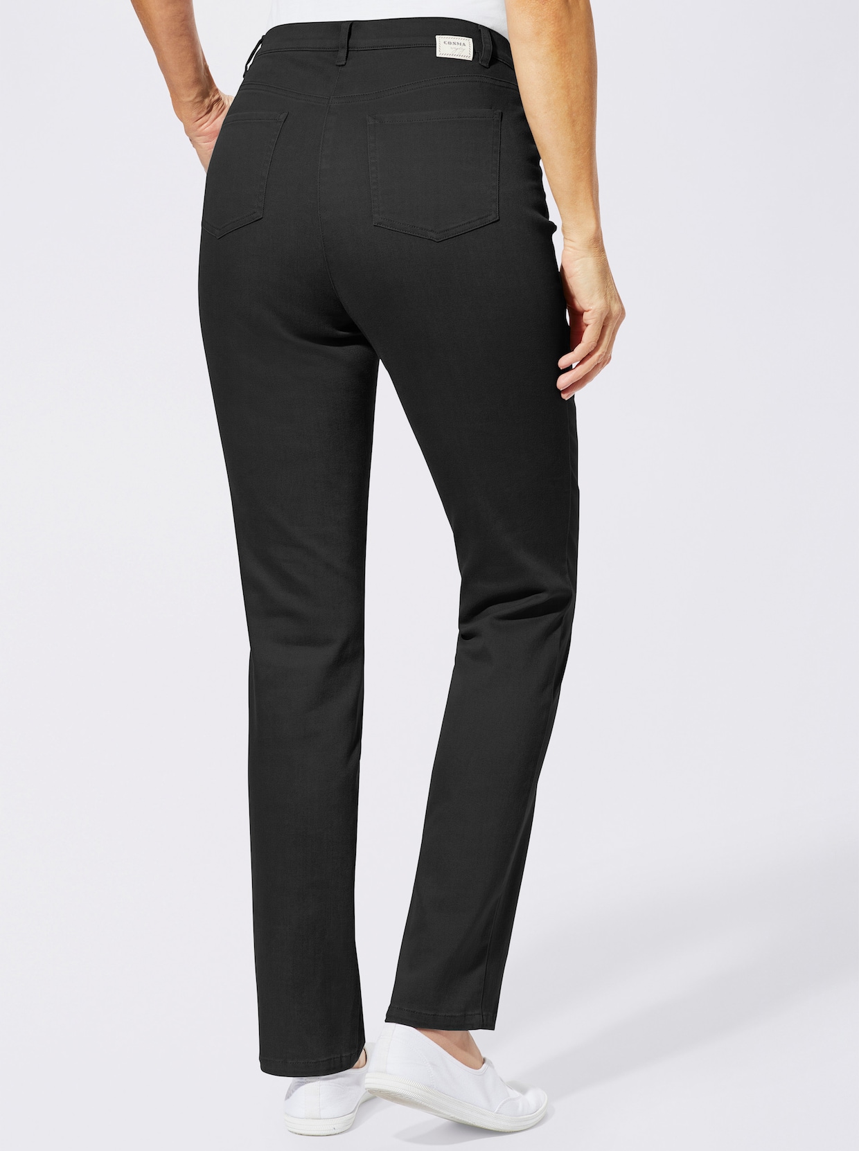 Cosma Pantalon 5 poches - noir