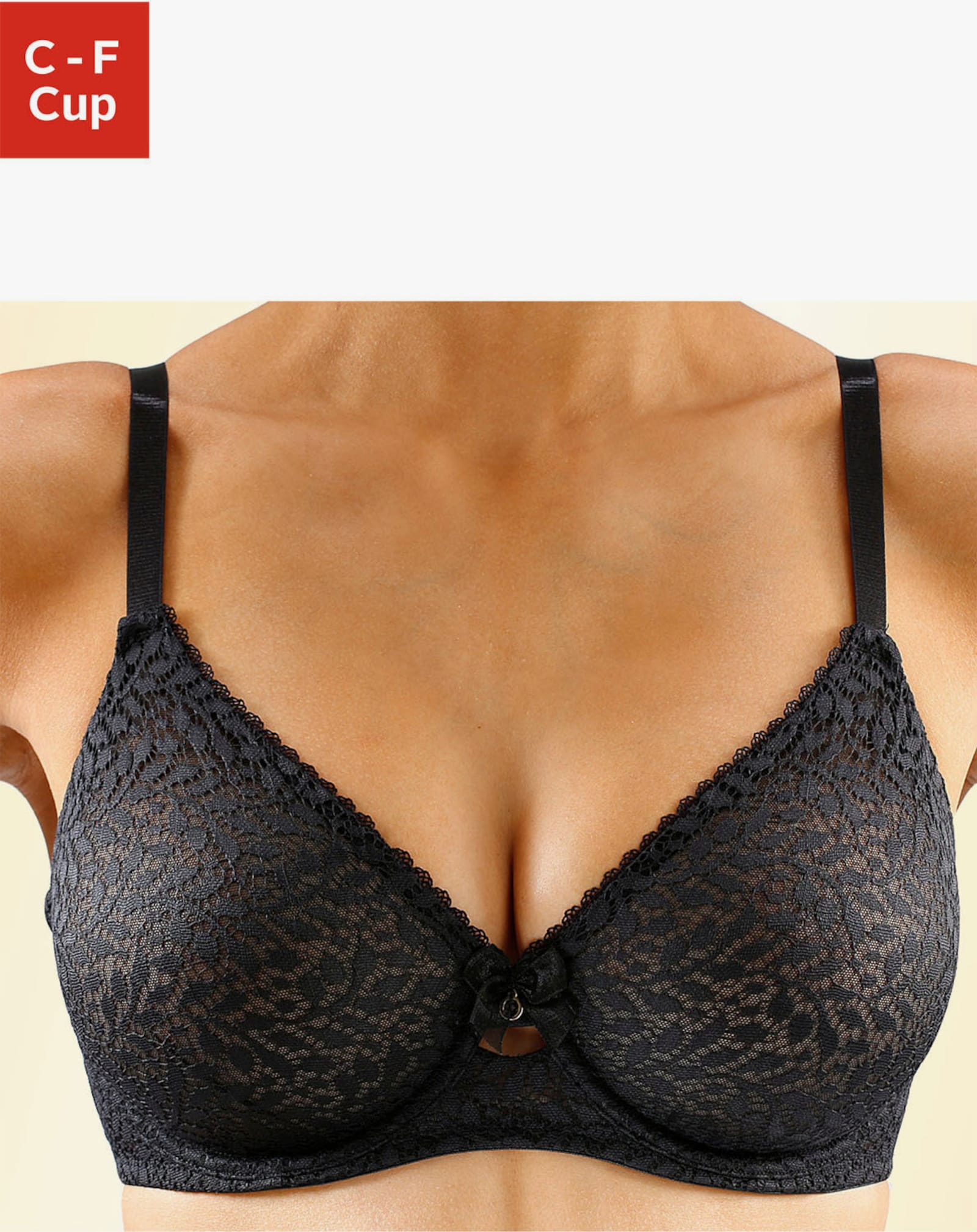 Nuance Soutien-gorge minimiseur - noir