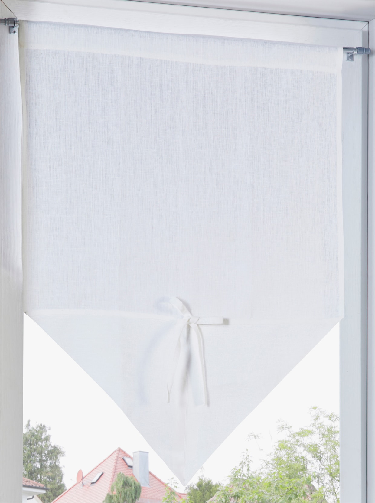 heine home Glasgordijn - offwhite