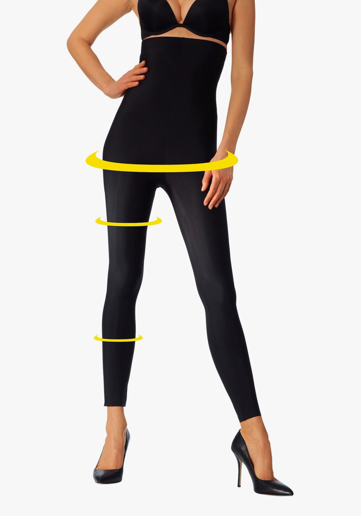 LASCANA Highwaist leggings - zwart