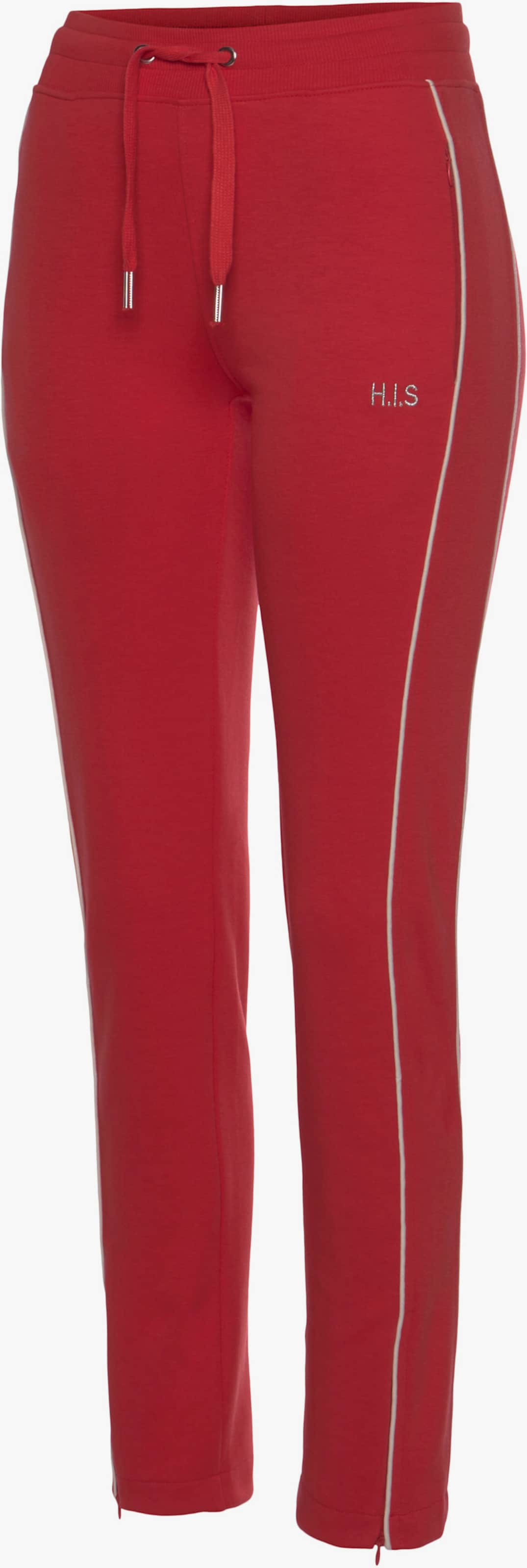 H.I.S Sweatbroek - rood