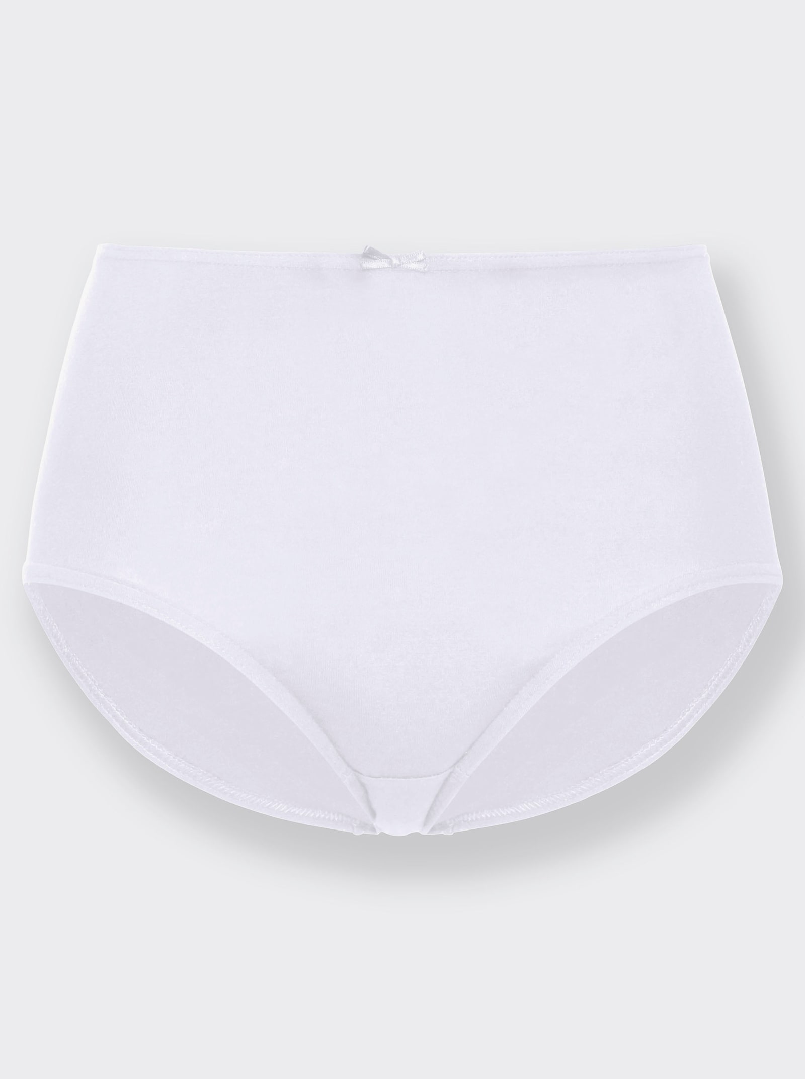 wäschepur Taillenslip in Single-Jersey-Qualität - weiß