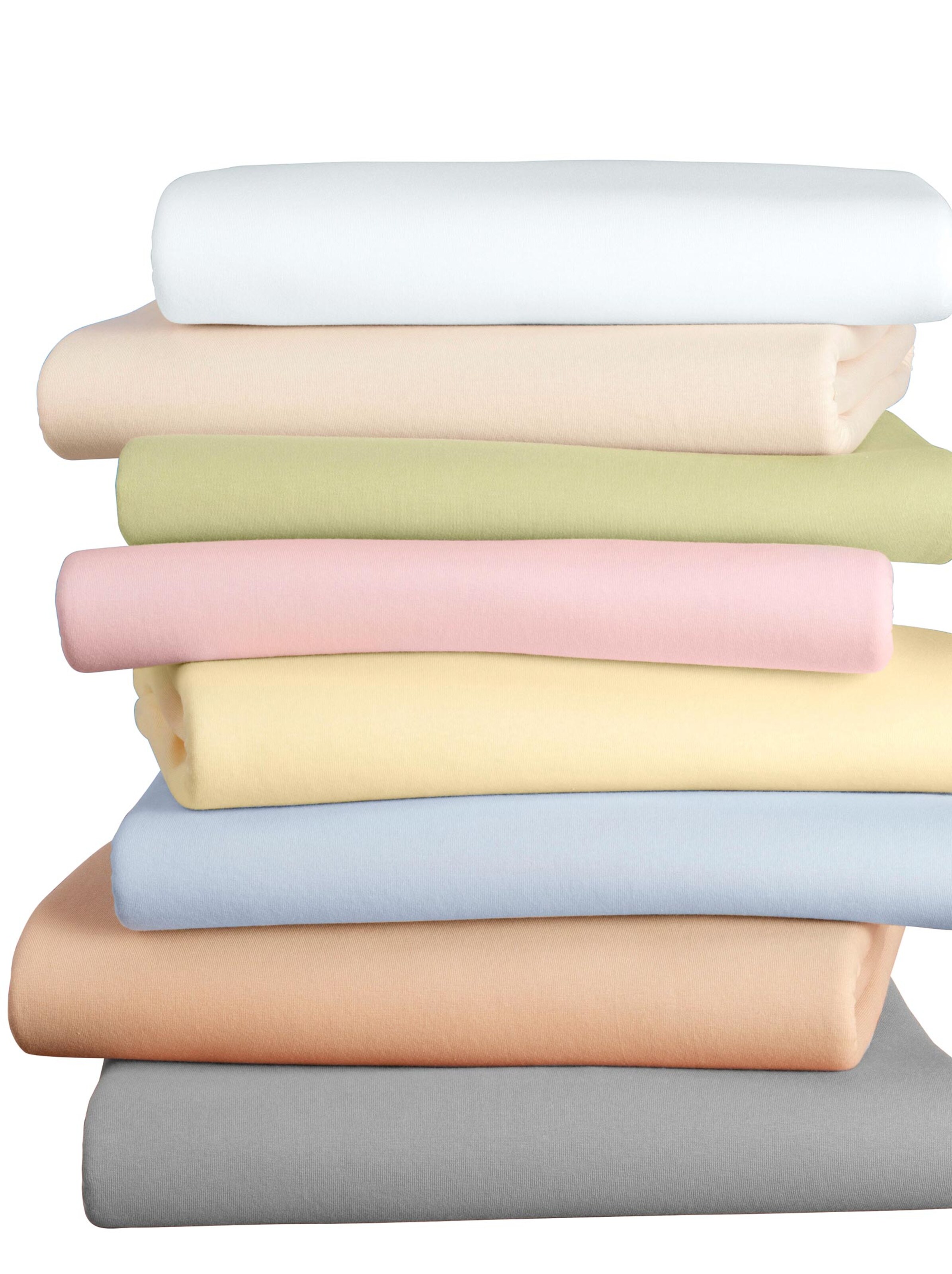 Spannbetttuch - grau