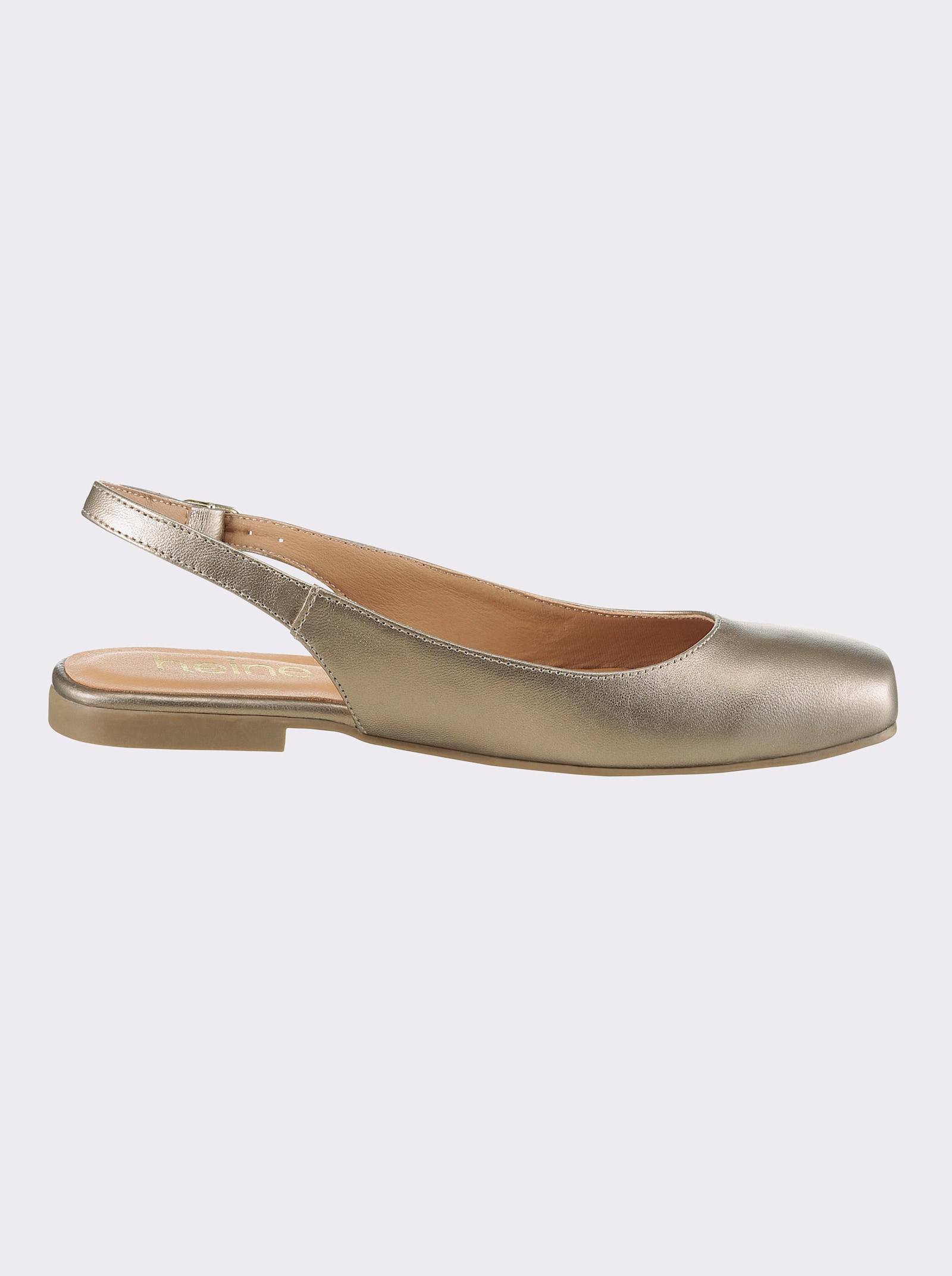 heine Slingballerina - bronzefarben