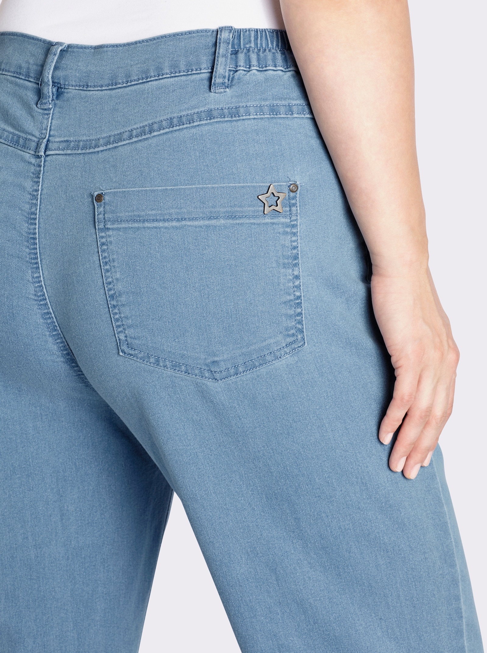 5-Pocket-Hose - blue-bleached
