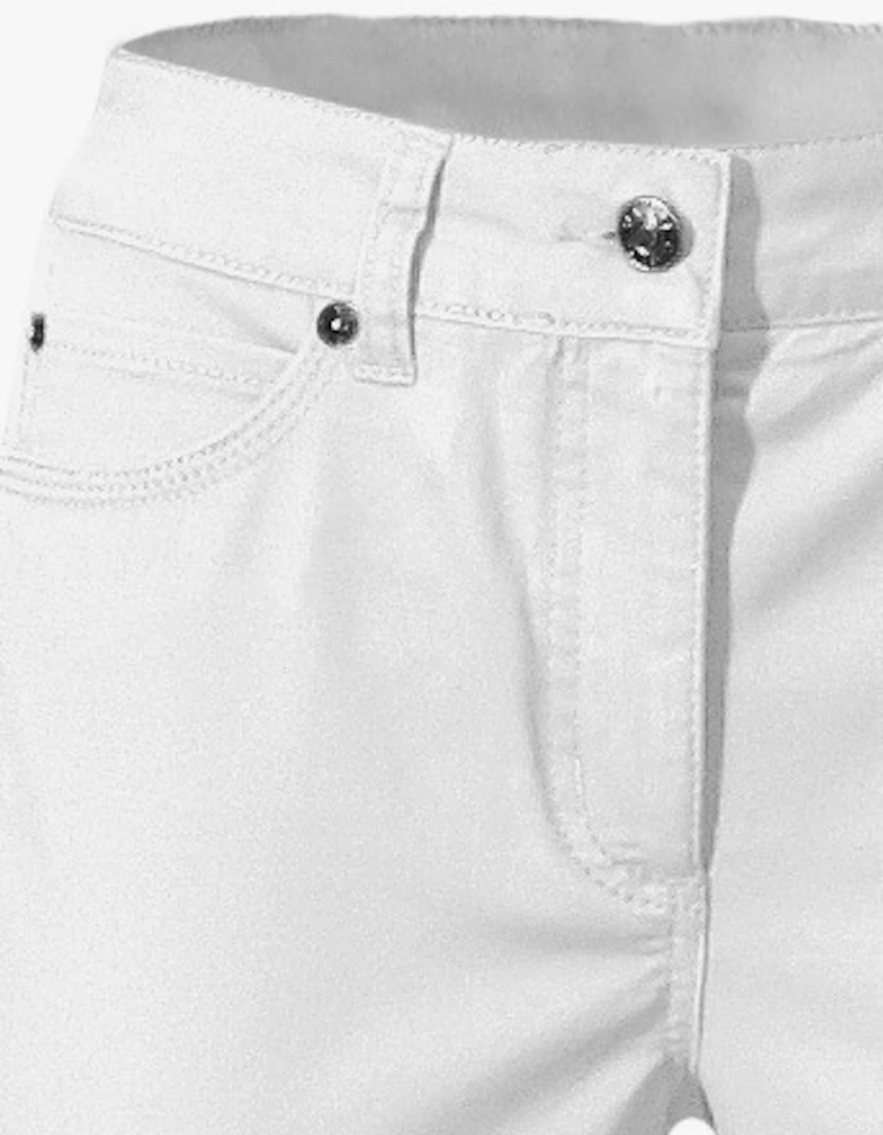 heine Jeans effet ventre plat - blanc