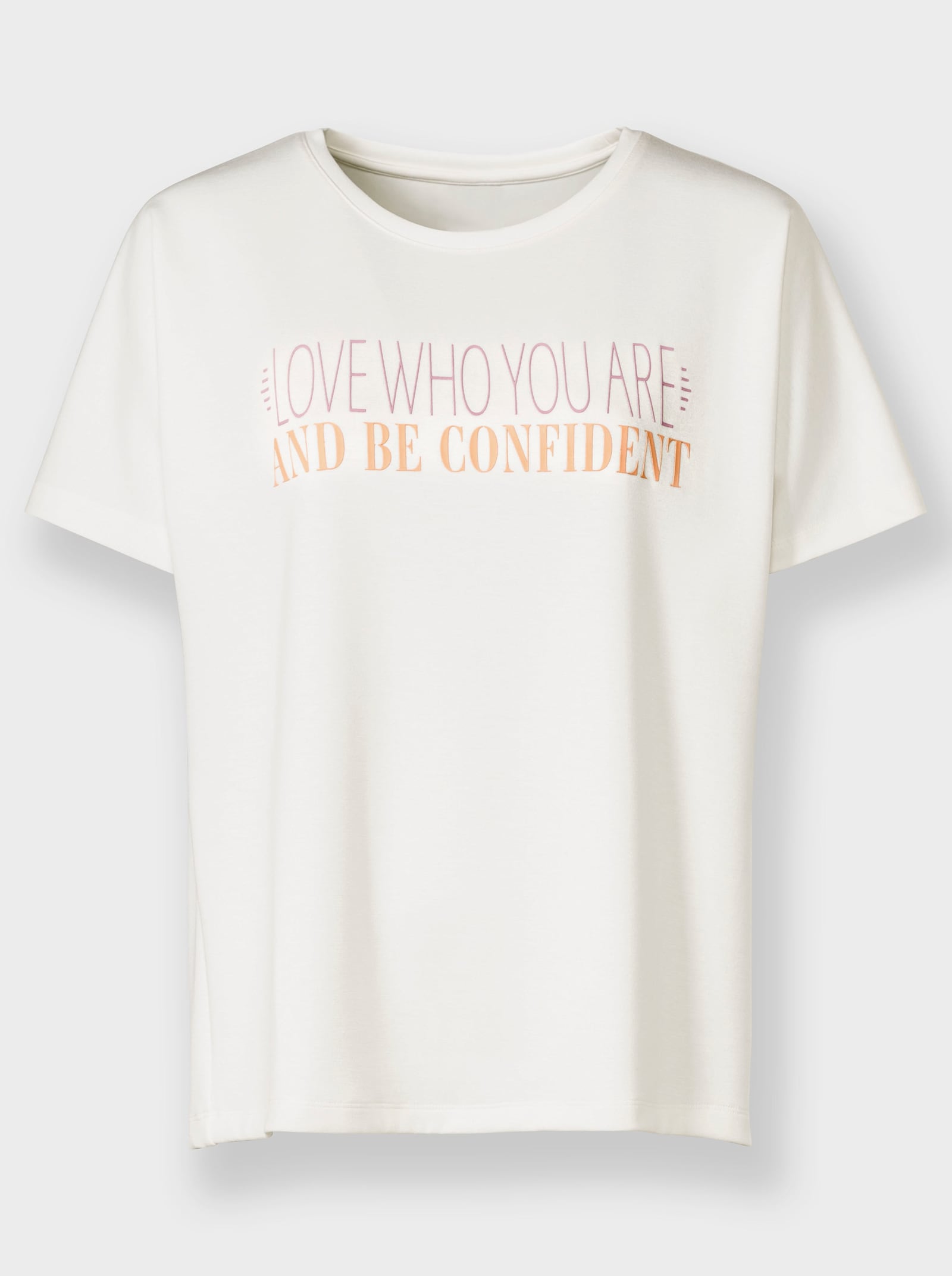 heine Sweatshirt mit kurzen Fledermausärmeln - ecru